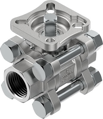 Válvula de bola VZBE-1/2-T-63-T-2-F0304-V15V15