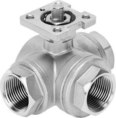 Válvula de bola VZBE-2-T-63-F-3L-F0507-V15V15