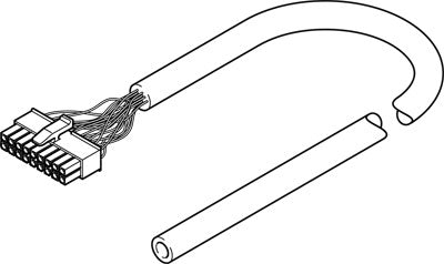 Cable de conexión NEBM-L5G18-E-10-N-LE18