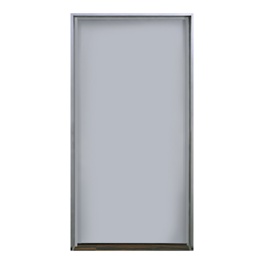 Puerta metálica galvanizada 3 ft 8in x 7 ft 0 in /Resistente a fuego 180 min