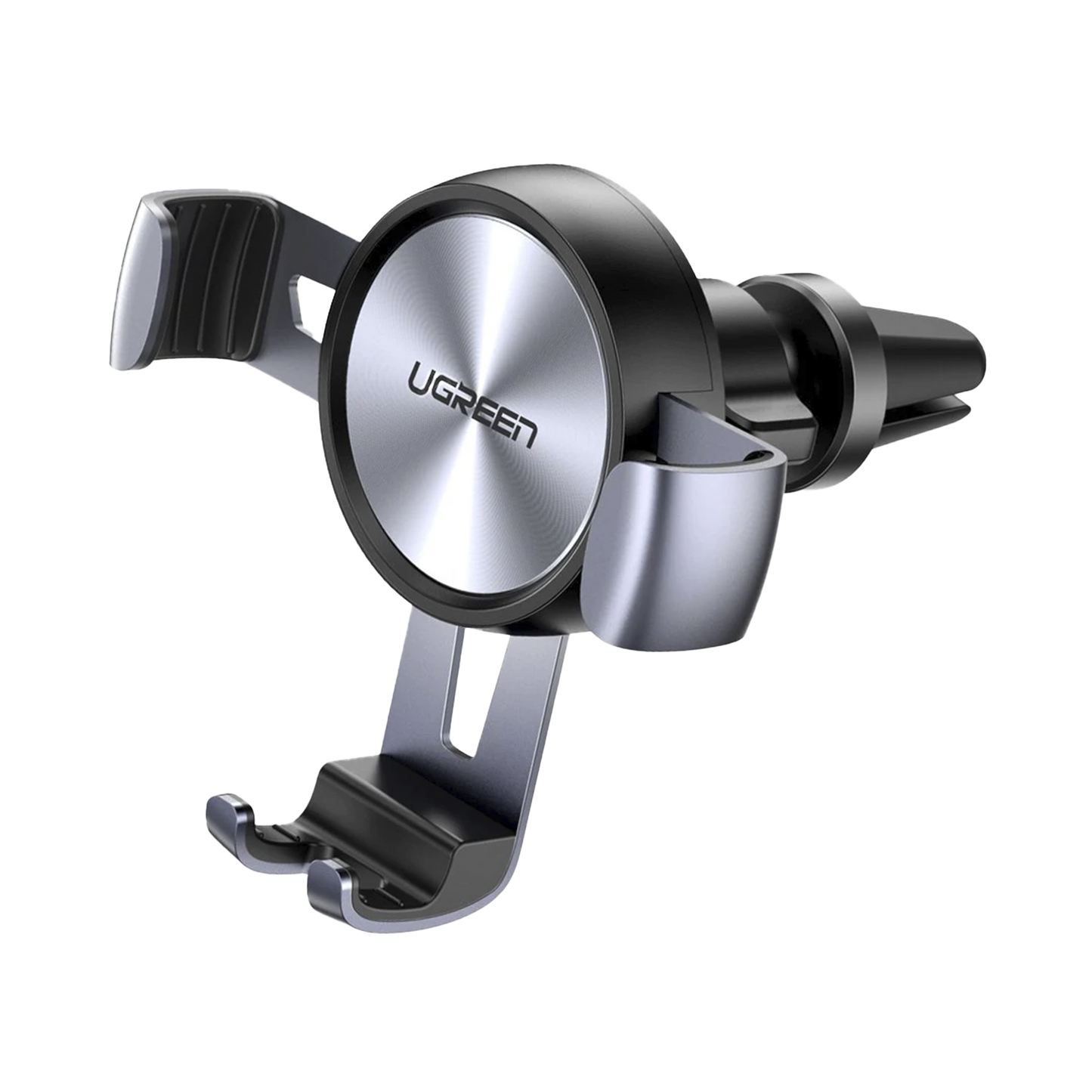 Soporte de Celular para AutomÃ³vil en Rendija de VentilaciÃ³n / Sistema de Gravedad / Rotacion de 360Â° /Angulo Multiple / Almohadillas de Goma Antideslizantes / Amplia Compatibilidad con dispositivos de 4'' a 7'' / Color Negro