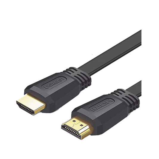 Cable HDMI 2.0 Plano de 1.5 m / 4K@60Hz / HDR / 3D / HEC (Canal Ethernet HDMI) / ARC (Canal de Retorno de Audio / Color Profundo de 48 bits / Audio de 32 canales / HDCP /Audio Dolby True HD 7.1 / 18 Gbps / EstaÃ±ado y Triple Blindaje / Anti Interfer