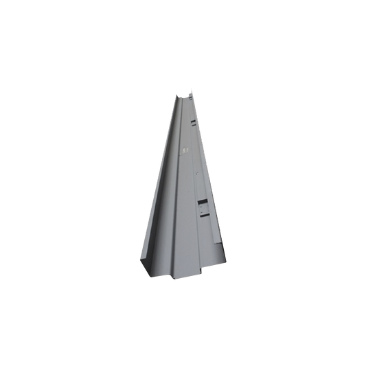 Jamba de contra galvanizada 7' 0", 5 3/4" con preparación para pestillo izquierdo