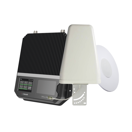 KIT Amplificador de seÃ±al celular 4G LTE, 3G y VOZ con antena direccional. Especial para cubrir Ã¡reas de hasta 4300 Metros Cuadrados por ser de grado comercial e industrial. Soporta mÃºltiples operadores, tecnologÃ­as y usuarios.