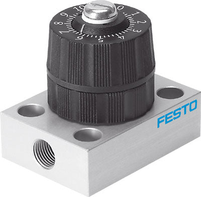 Regulador de caudal de precisión GRPO-70-1/8-AL