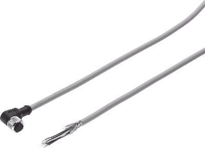 Conector tipo zócalo con cable NEBU-M12W8-K-5-N-LE8
