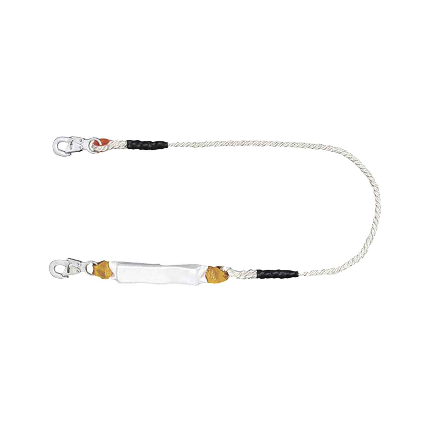 Amortiguador con Cable de ProtecciÃ³n de  Nylon y 2 Ganchos de Seguro Doble.