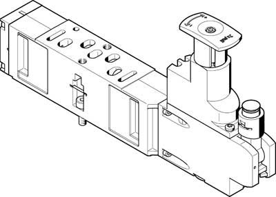 Placa de regulación VABF-S3-1-R1C2-C-6