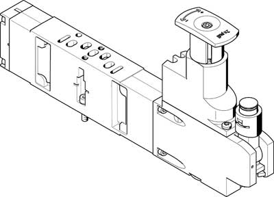 Placa de regulación VABF-S3-2-R2C2-C-10