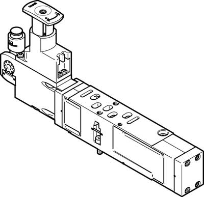 Placa de regulación VABF-S4-1-R6C2-C-10