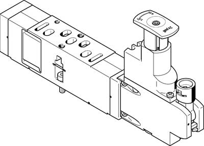Placa de regulación VABF-S3-1-R7C2-C-6