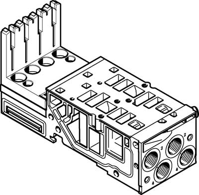 Placa base VMPA2-AP-2-1-EMS-4