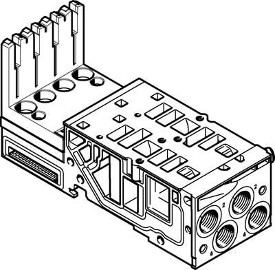 Placa base VMPA2-AP-2-1-EMM-4