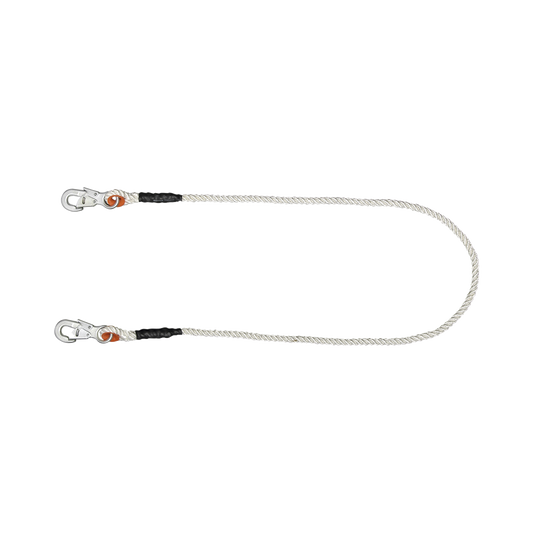 Cables de ProtecciÃ³n con Cuerda de Polipropileno de 9/16'' Seguro Doble (LÃ­nea de Vida)