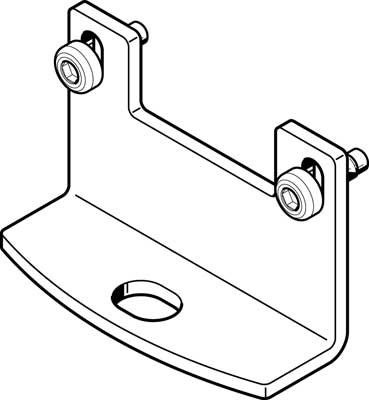 Escuadra de fijación CPX-M-BG-RW-2X