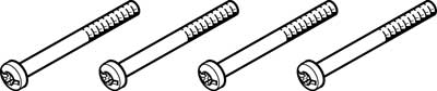 Tornillo CPX-M-M3X22-4X