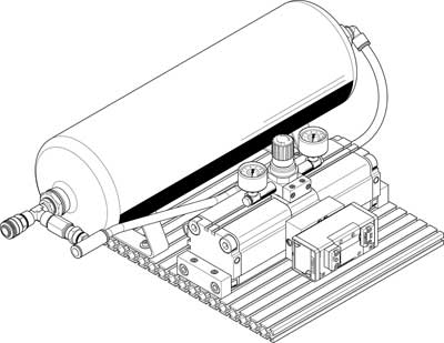 Intensificador de presión DPA-63-16-CRVZS20