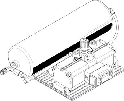 Intensificador de presión DPA-100-16-CRVZS20