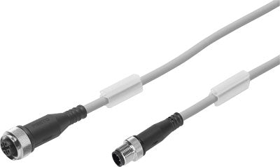 Cable de conexión NEBU-M12G5-E-2.5-W3-M8G4-V2