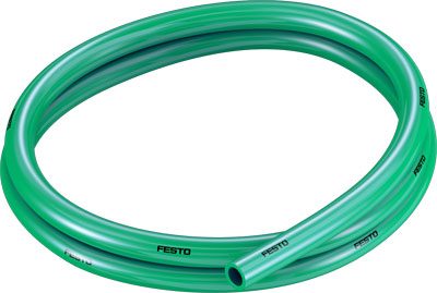 Tubo flexible de material sintético PUN-H-12X2-GN