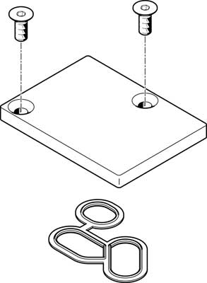 Placa ciega VABB-P1