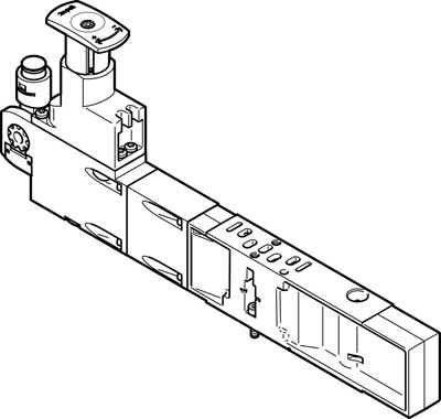 Placa de regulación VABF-S4-2-R1C2-C-10E