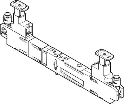 Placa de regulación VABF-S4-2-R5C2-C-6E