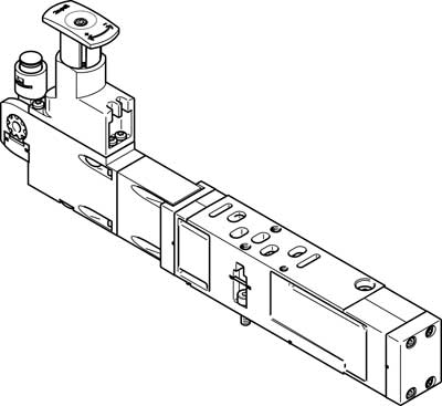 Placa de regulación VABF-S4-1-R6C2-C-6E
