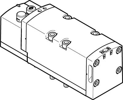 Electroválvula VSVA-B-M52-MZD-D2-1T1L