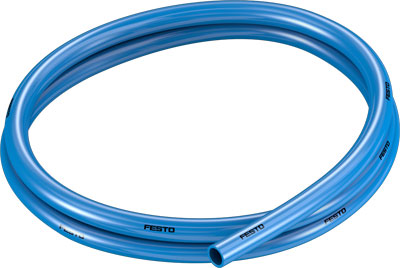 Tubo flexible de material sintético PUN-V0-10X2-BL-C