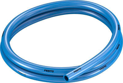 Tubo flexible de material sintético PUN-V0-12X2-BL-C