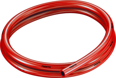 Tubo flexible de material sintético PUN-V0-12X2-RT-C