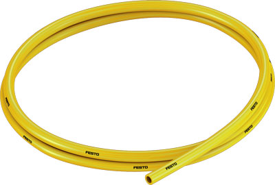 Tubo flexible de material sintético PUN-V0-6X2-GE-C
