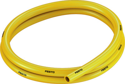 Tubo flexible de material sintético PUN-V0-12X2-GE-C