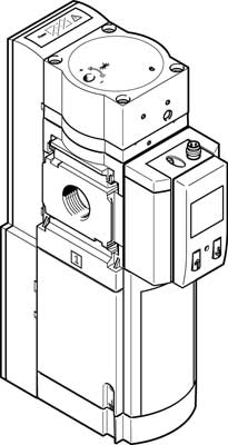 Válvula de arranque progresivo y de escape MS6-SV-1/2-E-10V24-AD1