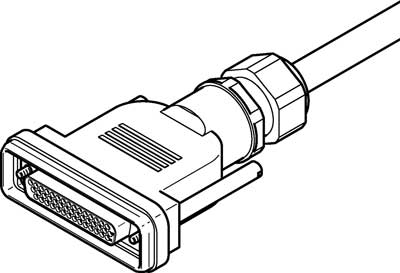 Cable de conexión NEBV-S1G44-K-5-N-LE39