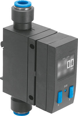 Sensor de caudal SFAB-200U-HQ10-2SV-M12