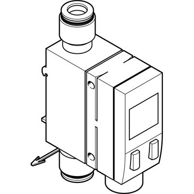 Sensor de caudal SFAB-1000U-HQ12-2SA-M12-EX2