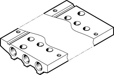 Perfil distribuidor VABM-L1-10AS-M5-9