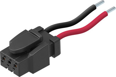 Conector tipo zócalo con cable NEBV-H1G2-KN-2.5-N-LE2