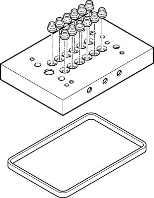 Multipolo CPV10-VI-P6-1/8-C