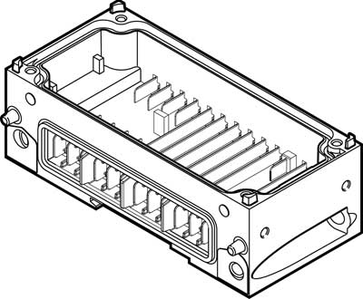 Bloque de distribución CPX-M-GE-EV-FVO