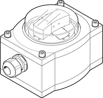Caja de finales de carrera SRAP-M-CA1-GR270-1-A-TP20-EX2