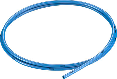 Tubo flexible de material sintético PUN-V0-4X1-BL-C