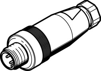 Conector NECU-S-M12G4-P1-IS