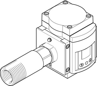 Sensor de caudal SFAM-90-5000L-TG1-2SA-M12