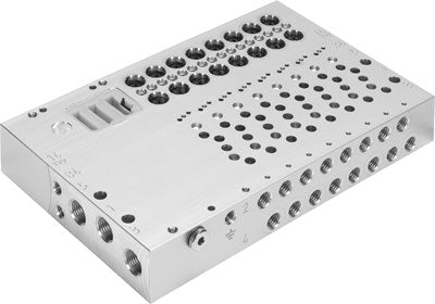 Perfil distribuidor VABM-L1-10HW-G18-5-GR