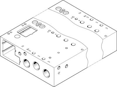 Perfil distribuidor VABM-L1-14G-G14-9-GR