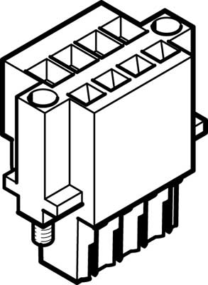 Conector NECC-L2G4-C1-M