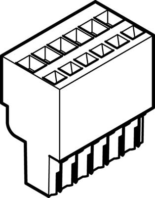 Conector NECC-L2G6-C1